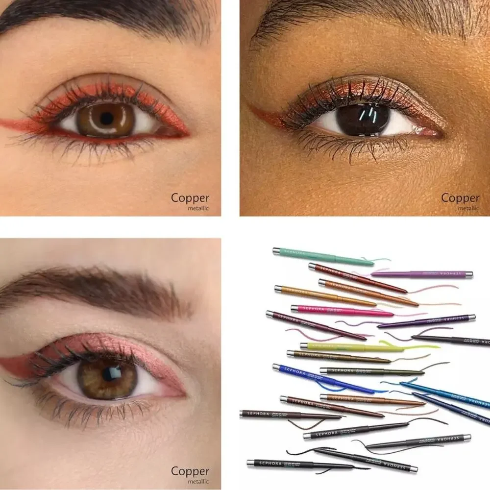 NEW SEPHORA COLLECTION Ultimate Gel Waterproof Eyeliner Pencil Metallic Brass 37